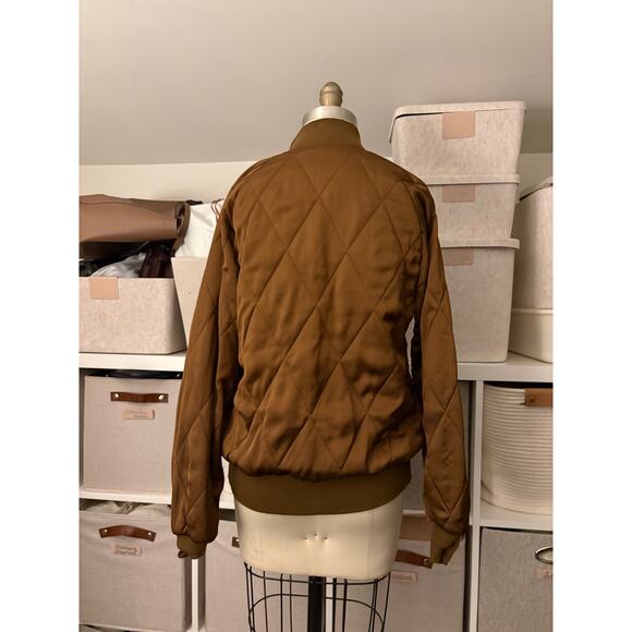 Coach Silk Bomber Jacket - Picture 6 of 9